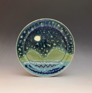 starry night pottery